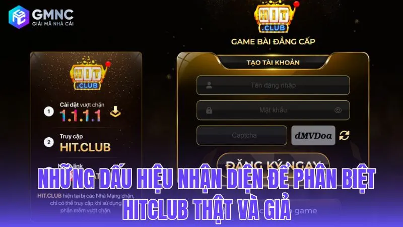 Bộ quy tắc nhận diện trang Hitclub chính chủ