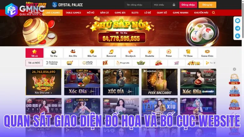 Soi xét bố cục website và tính logic trong thiết kế