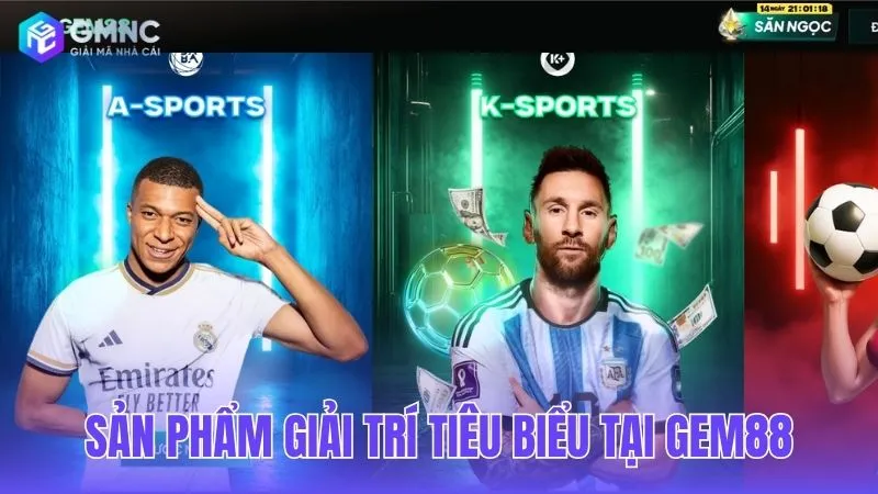 Những dòng game ăn khách nhất không nên bỏ qua tại Gem88.